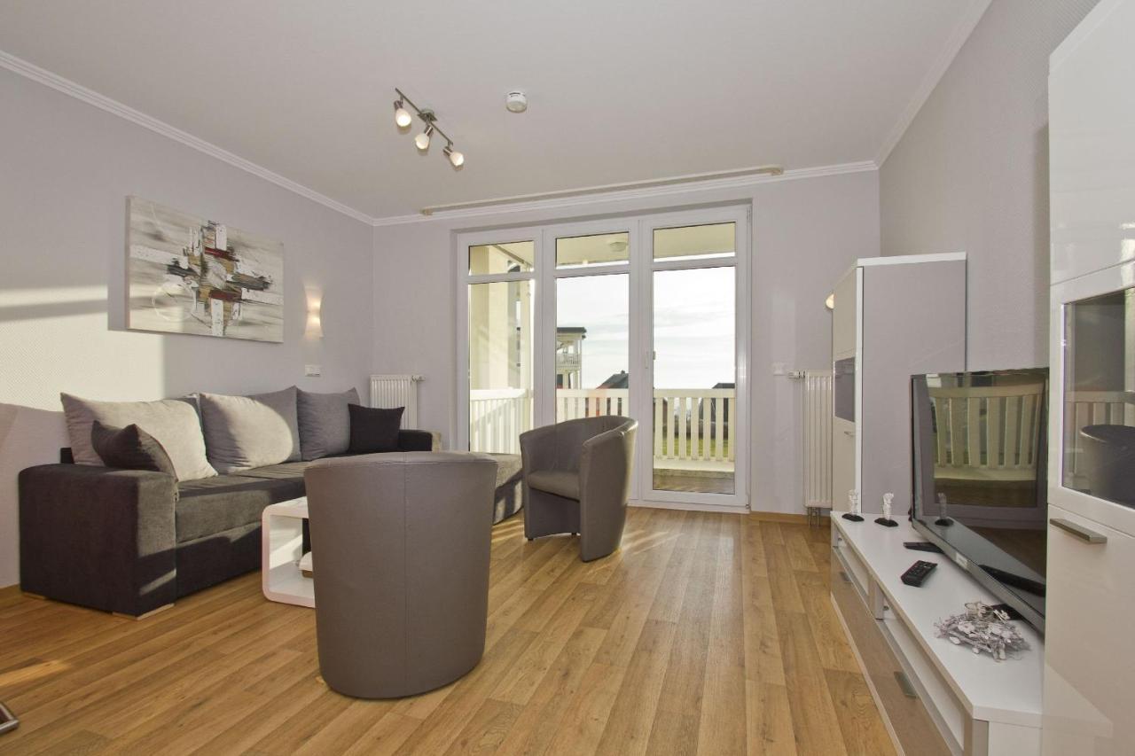 Mit Meerblick Und Balkon, Gratis Nutzung Vom Ahoi Erlebnisbad Und Sauna In Sellin - Meeresblick Fewo 33 Goehren  Exterior foto
